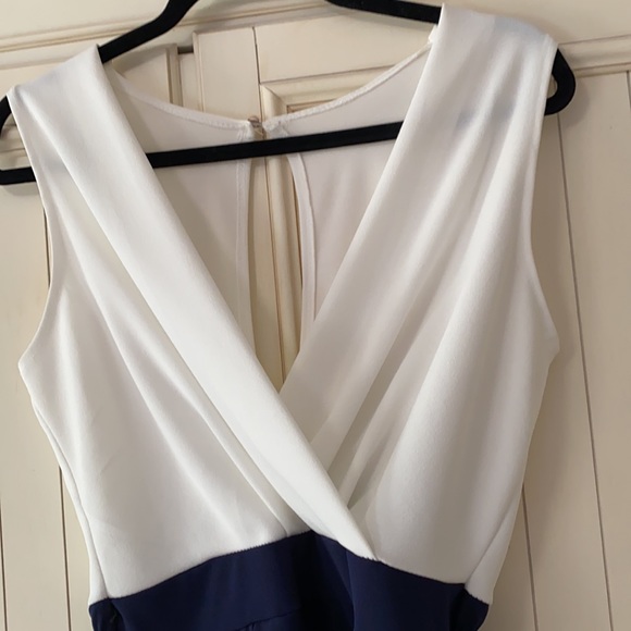 Navy and White Italian Romper - Picture 6 of 6